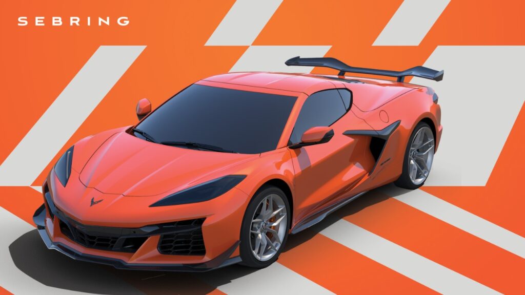 Sebring Orange 2025 Corvette